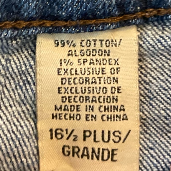 Arizona Girls Plus Jean Flare 16 1/2 - Picture 4 of 4